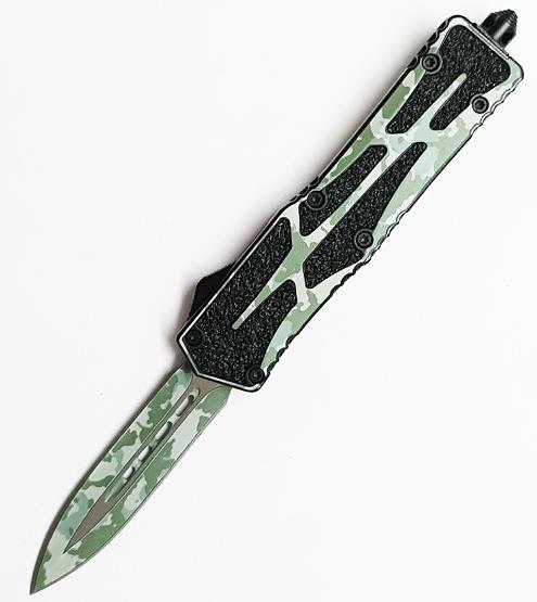 Auto Switch Blade Otf Double Action Sliding Folding Tactical Automatic Knife