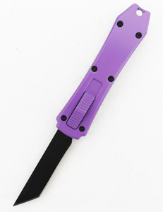 Pocket Clip Double Action Out The Front Knives Spring Assisted Micro Sliding Automatic Knife