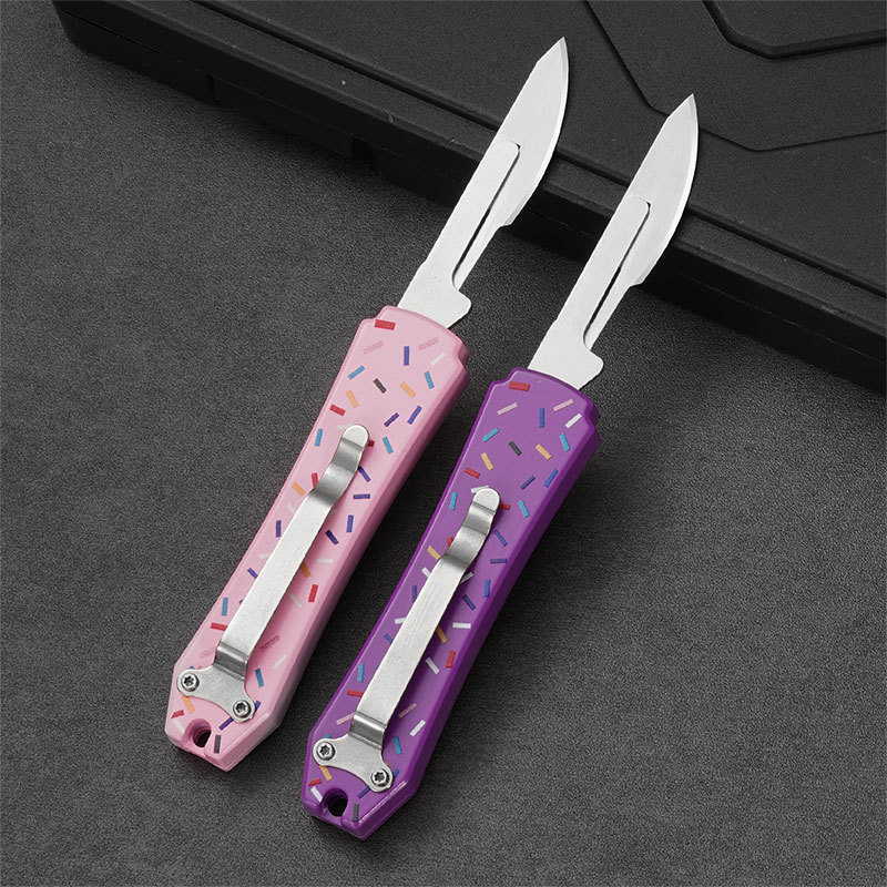 Hot Sale Portable Scalpel Blade Otf Automatic Multifunctional Replaceable Utility Otf Knife