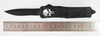 Rubber Coated The Punisher Skull Self Defense Tactical Folding Auto Otf Knife