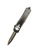 The Pinisher Skull EDC Emergency Wholesale Tactical Out The Front Straight Out Auto Otf Knife