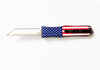 American Flag CNC Otf Auto Self Defense Aluminum Portable Outdoor Mini Folded Automatic Knife