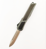 High Quality Steel Blade Carbon Fiber EDC Portable Folded Automatic Sliding Blade Knife