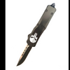 The Pinisher Skull EDC Emergency Wholesale Tactical Out The Front Straight Out Auto Otf Knife