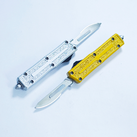 Folding Camping Outdoor Pocket Cutter Knife Auto Otf Retractable Tactical Otf Surgical Knife
