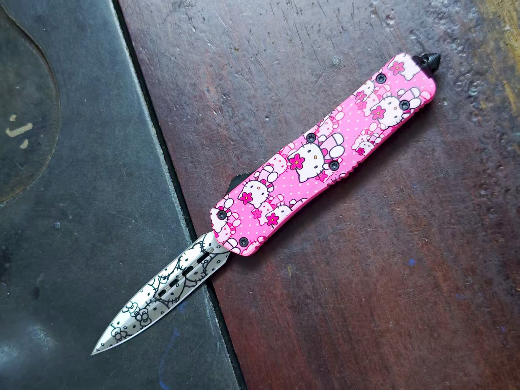 large OTF knife models not listed with details