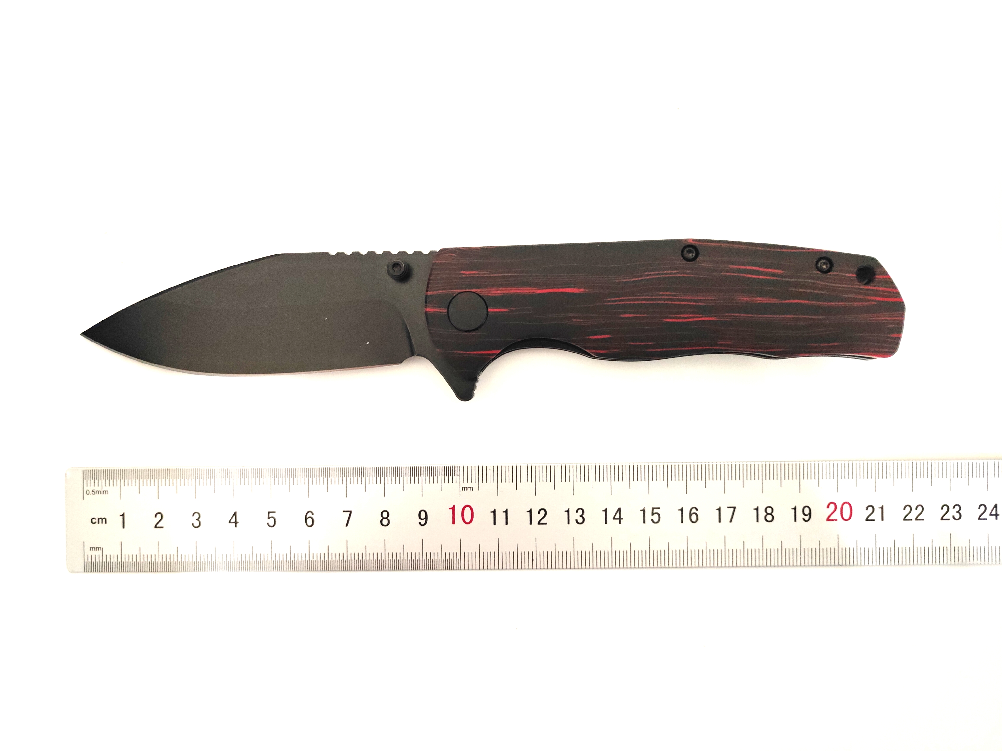 D2 Stainless Steel G10 Handle Folding Survival Camping Hunting Outdoor Knife