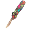 Spring Loaded Pocket Knife Otf Auto Operating Knife Blade Automatic Operation Knife