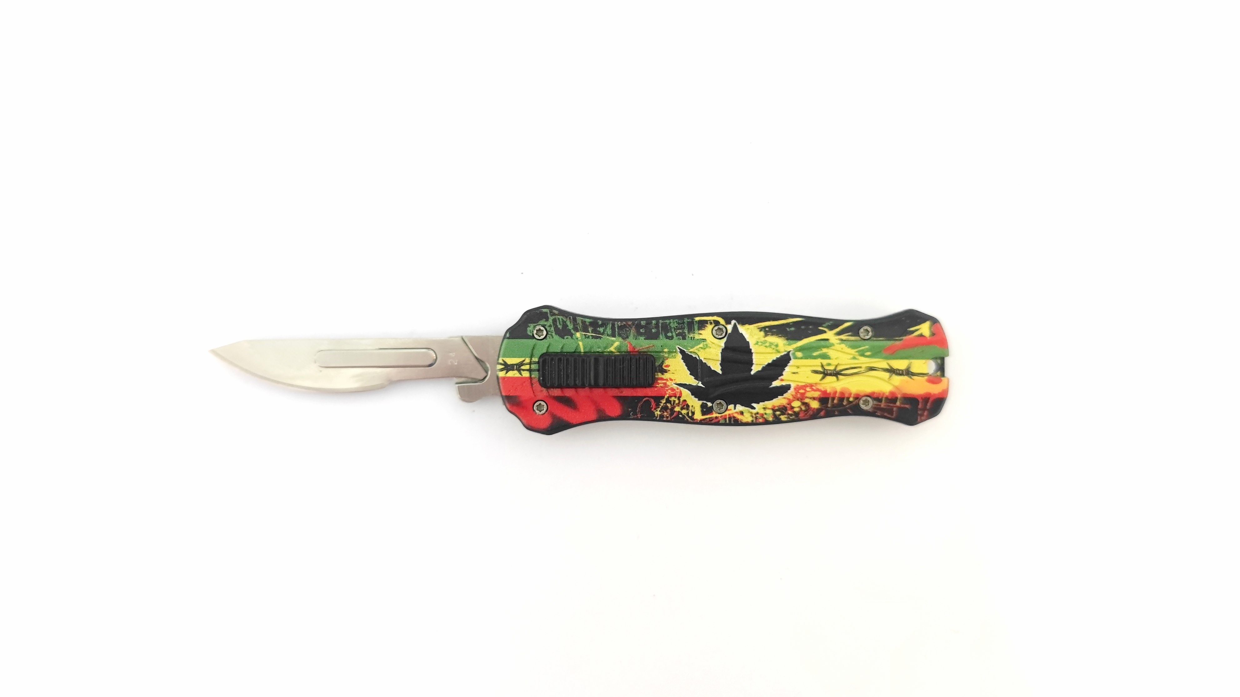 Zinc Aluminum Handle Auto Otf Multiple Blade Detachable Operation Bistoury Scalpel