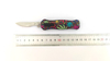 Switchblade Pushbutton Otf Pocket EDC Stainless Steel Blade Replaceable Scalpel Knife