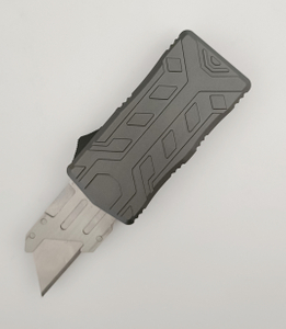 Exchangeable Blade Case Opener Auto Otf Switchblade Utility Aluminum Retractable Cutting Knife Box Cutter Folding Knife