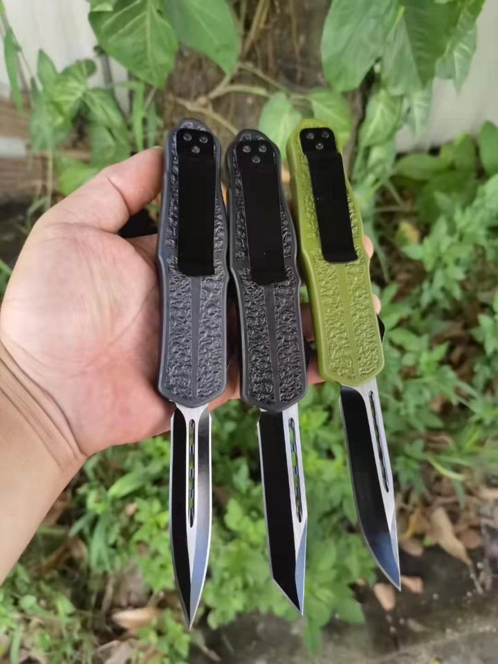 Human Skeleton Otf Dual Action Tactical Hunting Wholesale Automatic Knife