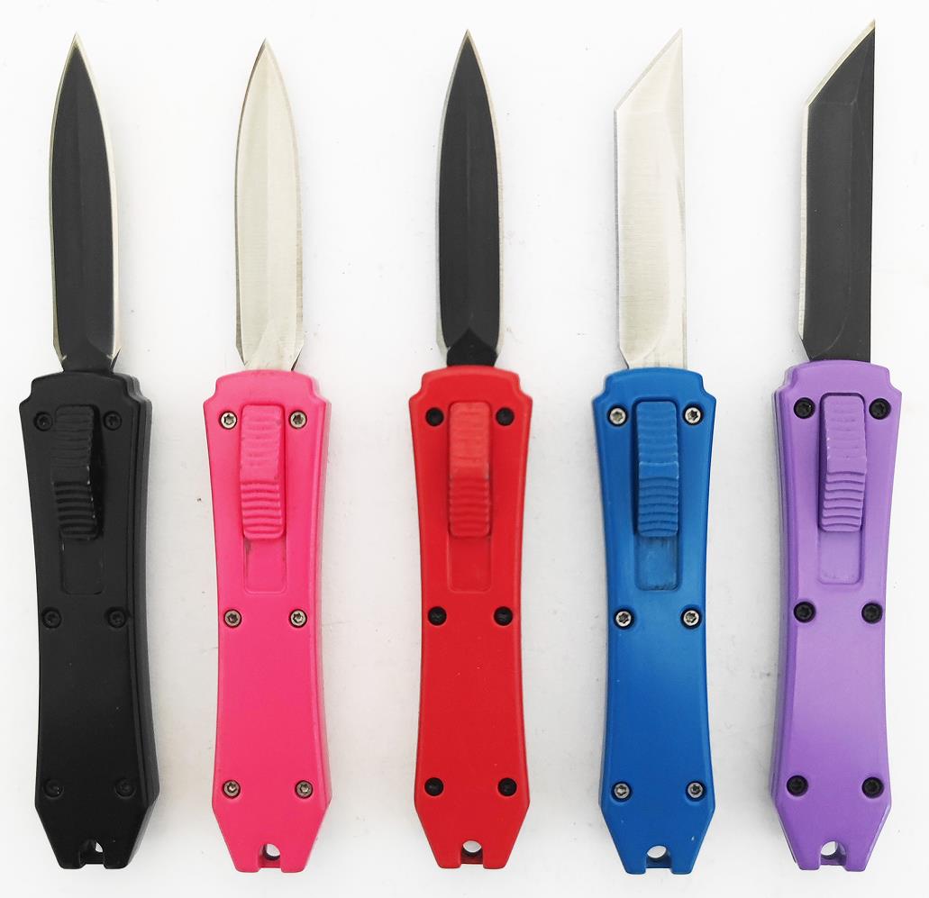 Auto Pocket Mini Micro Automatic Knife Switchblade Hunting Otf Switchblade Sliding Knife