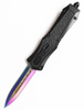 Rainbow Blade Automatic Hunting Double Edge Tactical Pocket Knife Otf Knife Auto Knives