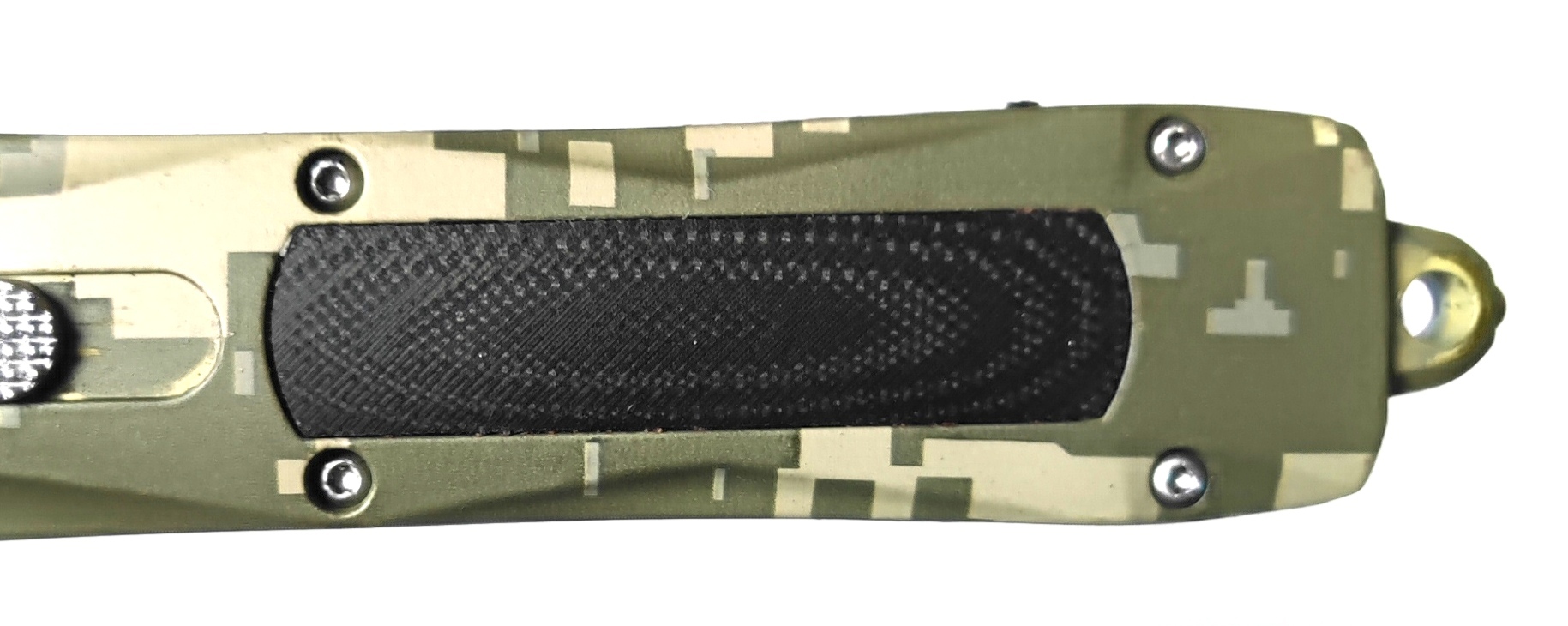 G10 Material Inserted Single Blade Serrated Drop Point Otf Knife Tactical Emergency Combat Automatic Knife