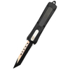 EDC Portable Carbon Fiber Clip Point Hunting Auto-Otf Sided Survival Tactical Auto Emergency Knives Automatic Knife