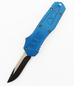 Damascus Steel Optional Lightning Automatic Otf Knife Mini Small Pocket Knives