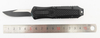 Fast Action Drop Point Single Blade Compact Otf Diamond Style Blades Mini Automatic Knife
