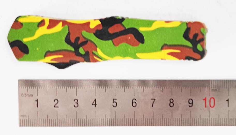 Camouflage Camo Defence Otf Auto Switch Blade Pocket Spring-Assited Knife