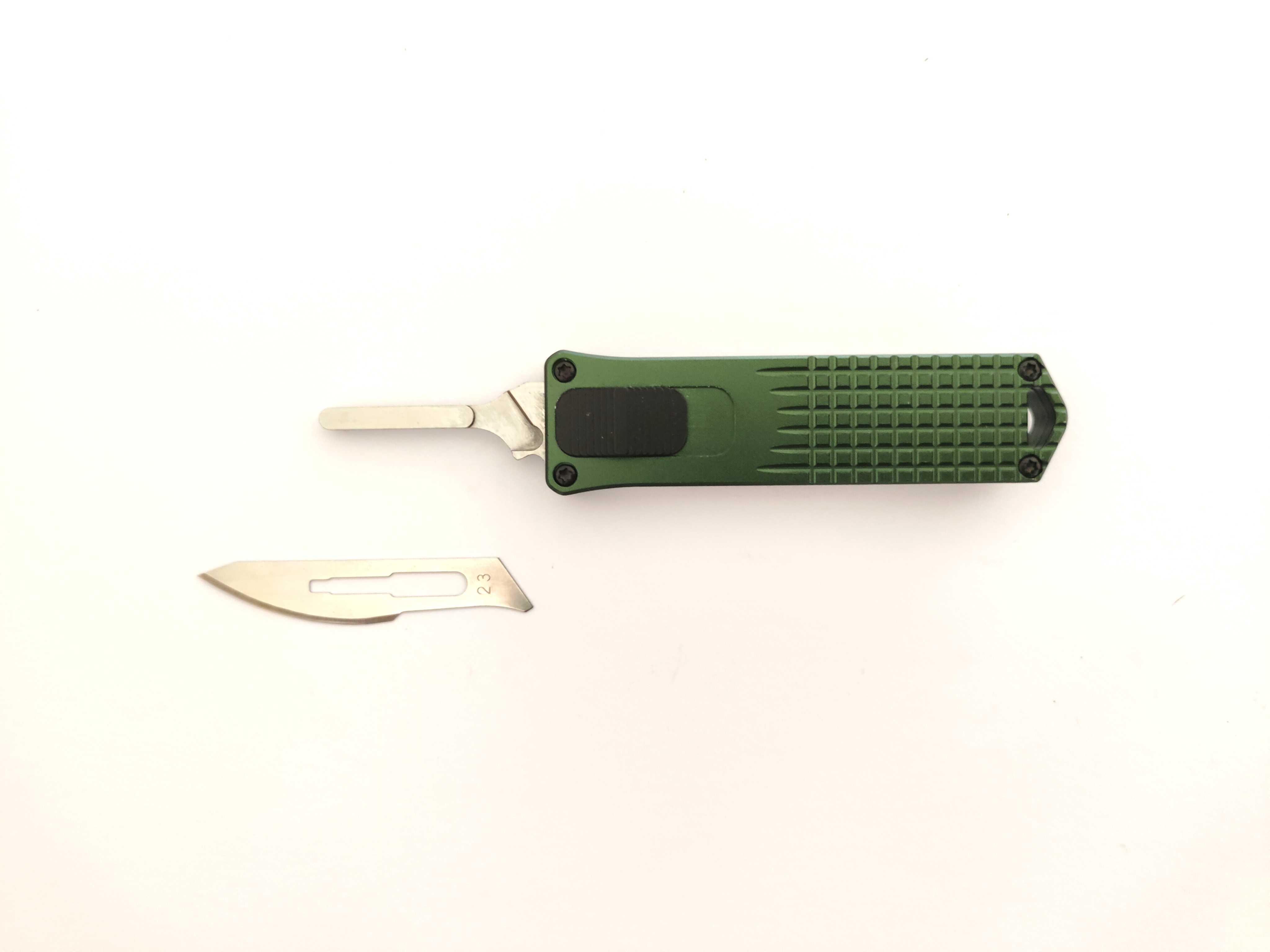 Aluminum Handle CNC Portable EDC Box Cutter Knife Art Knife Multifunctional Otf Utility Knife