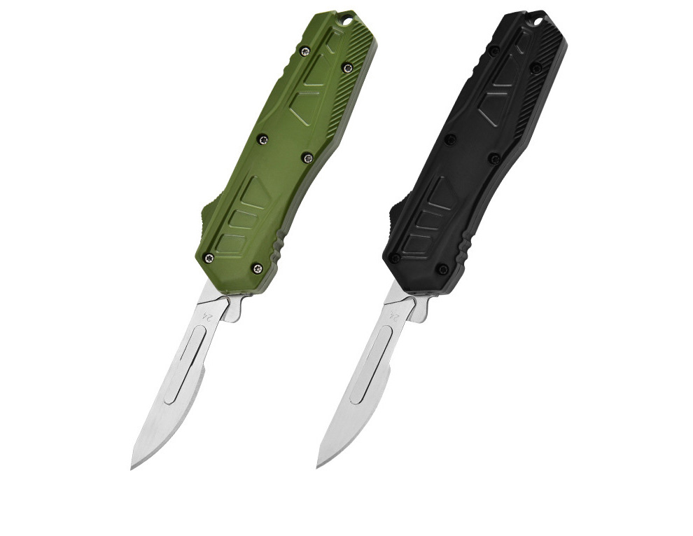 scalpel blade utility otf knife