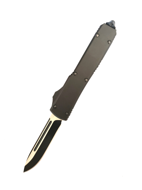 Microtech CNC Aluminum Sliding Blade Fast Deployment Automatic Out The Front Switchblade Knife