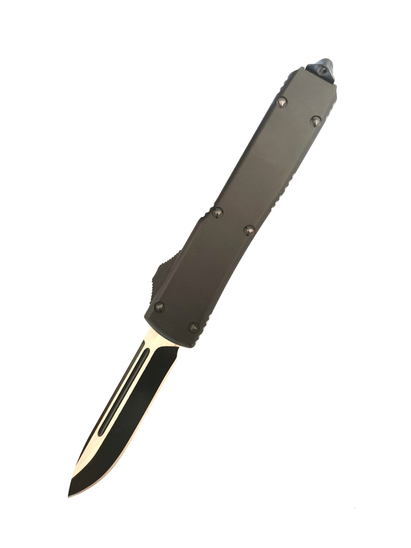 Microtech CNC Aluminum Sliding Blade Fast Deployment Automatic Out The Front Switchblade Knife