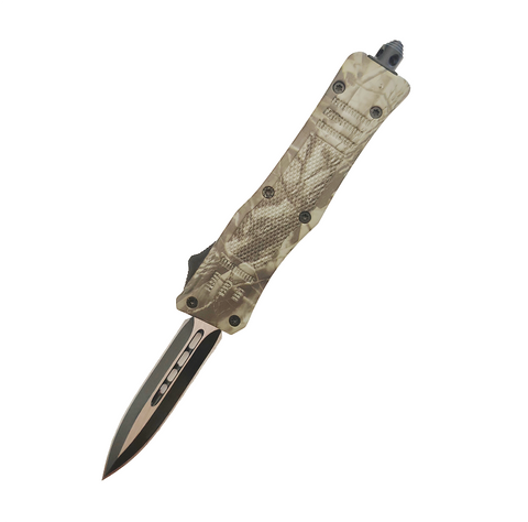 Fast Opening And Close Button Push Tactical Combat Survival Gears Security OTF Knife