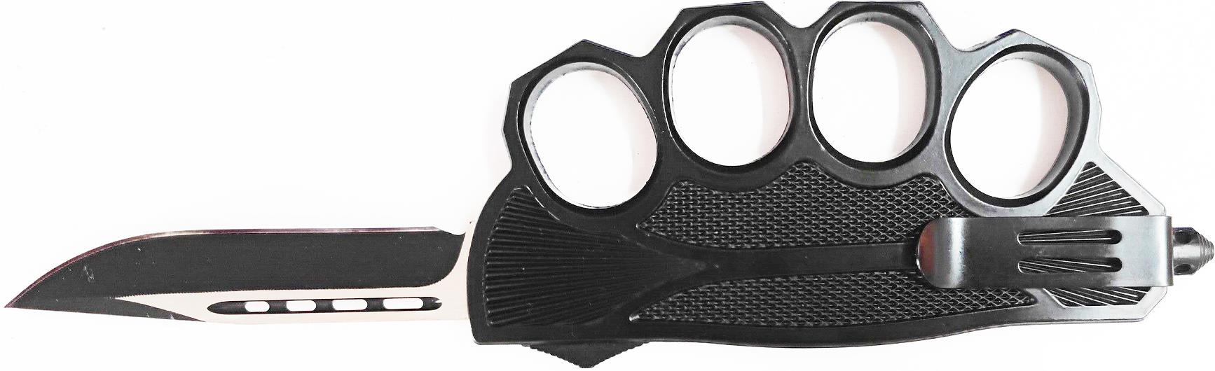 Shell CNC Blade Auto Otf Fist Trench Tactical Knuckle Knife Motorcycle Knife