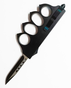 Shell CNC Blade Auto Otf Fist Trench Tactical Knuckle Knife Motorcycle Knife