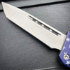 9.4 Inches Hunting Automatic Knife Large Sidekick Handle Otf Double Edge Knife