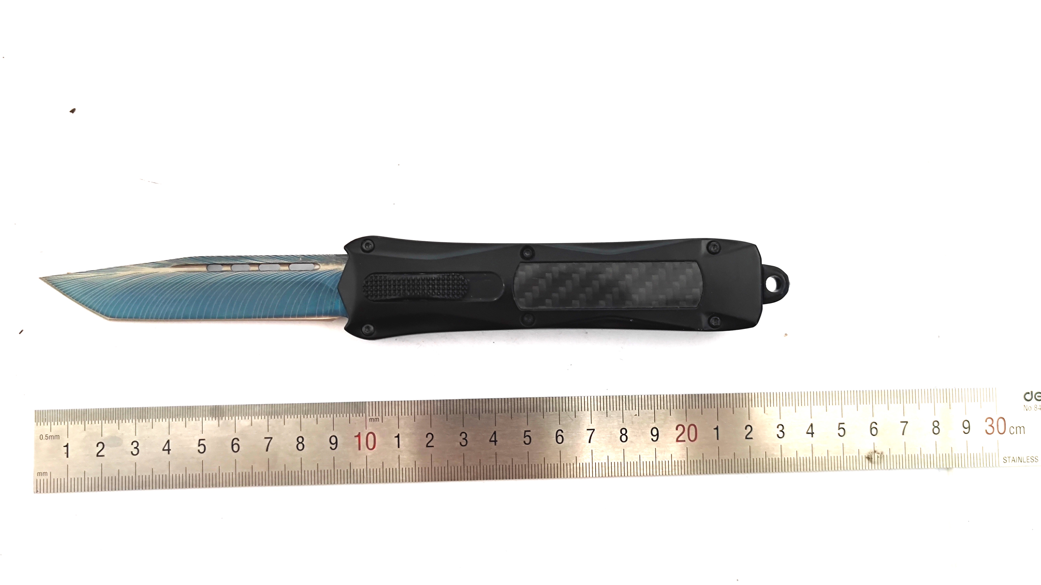 23cm Switch Otf EDC Camping Outdoor Automatic Tactical Ejector Knife Flick Knife