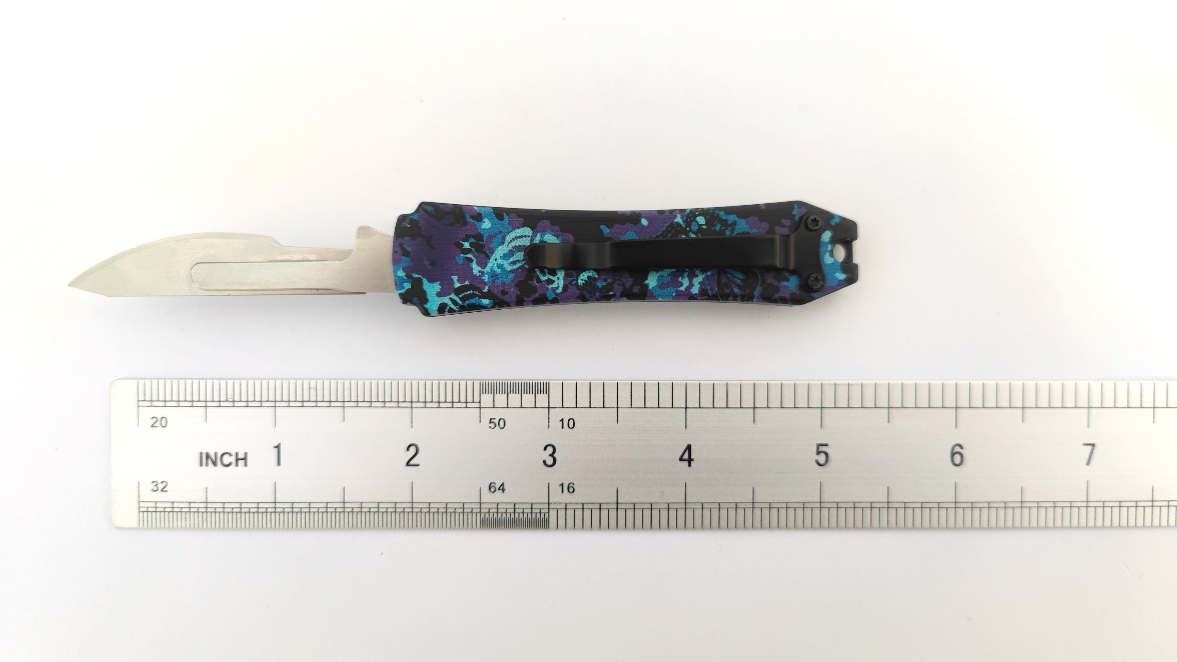 Otf Kinves Detachable Scalpel Mini Surgical Knife with 10 Pieces Replaceable Surgical Blade
