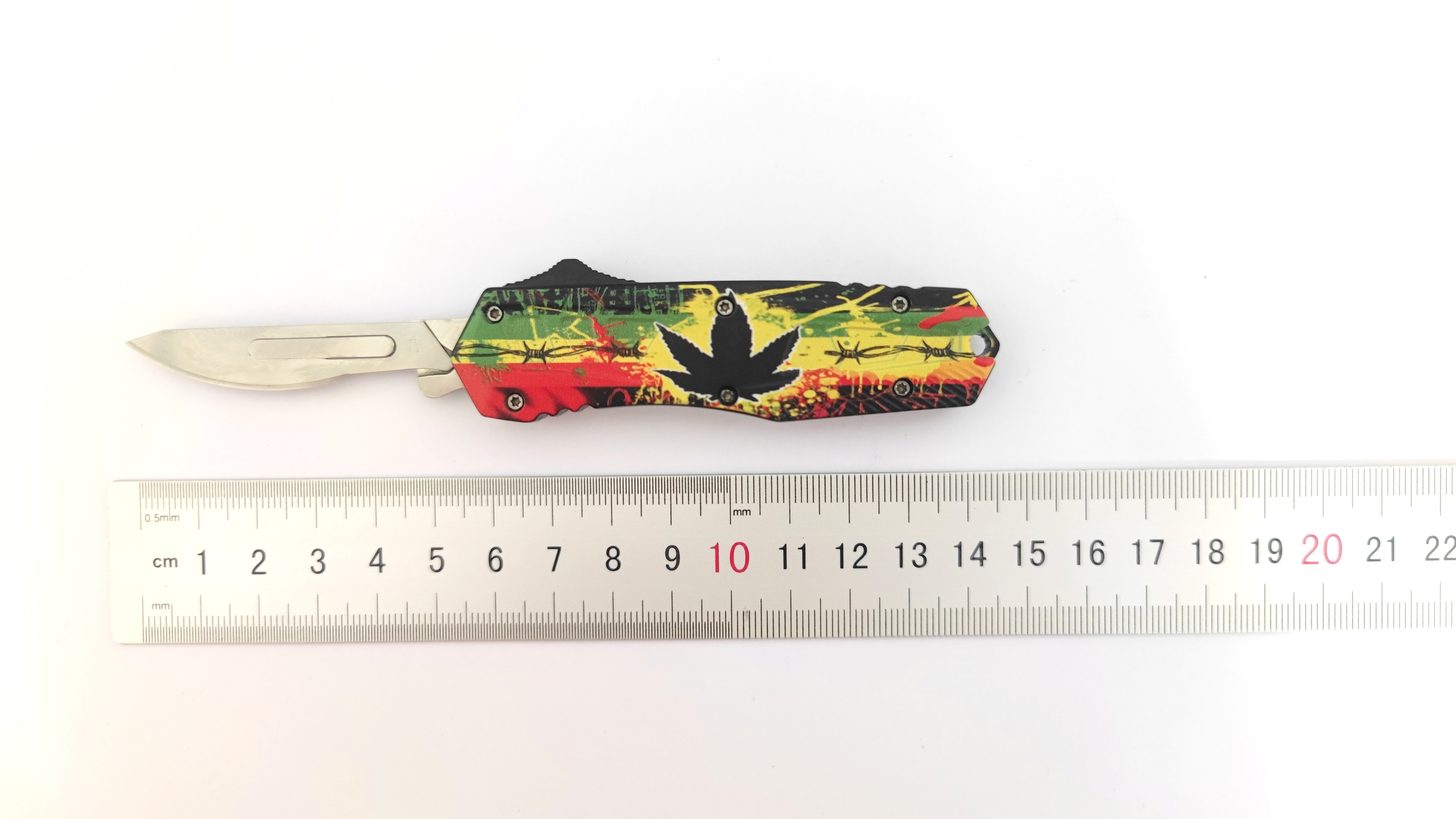 Mini Portable Auto Otf Surgical Blade Bistoury Removable Automatic Knife