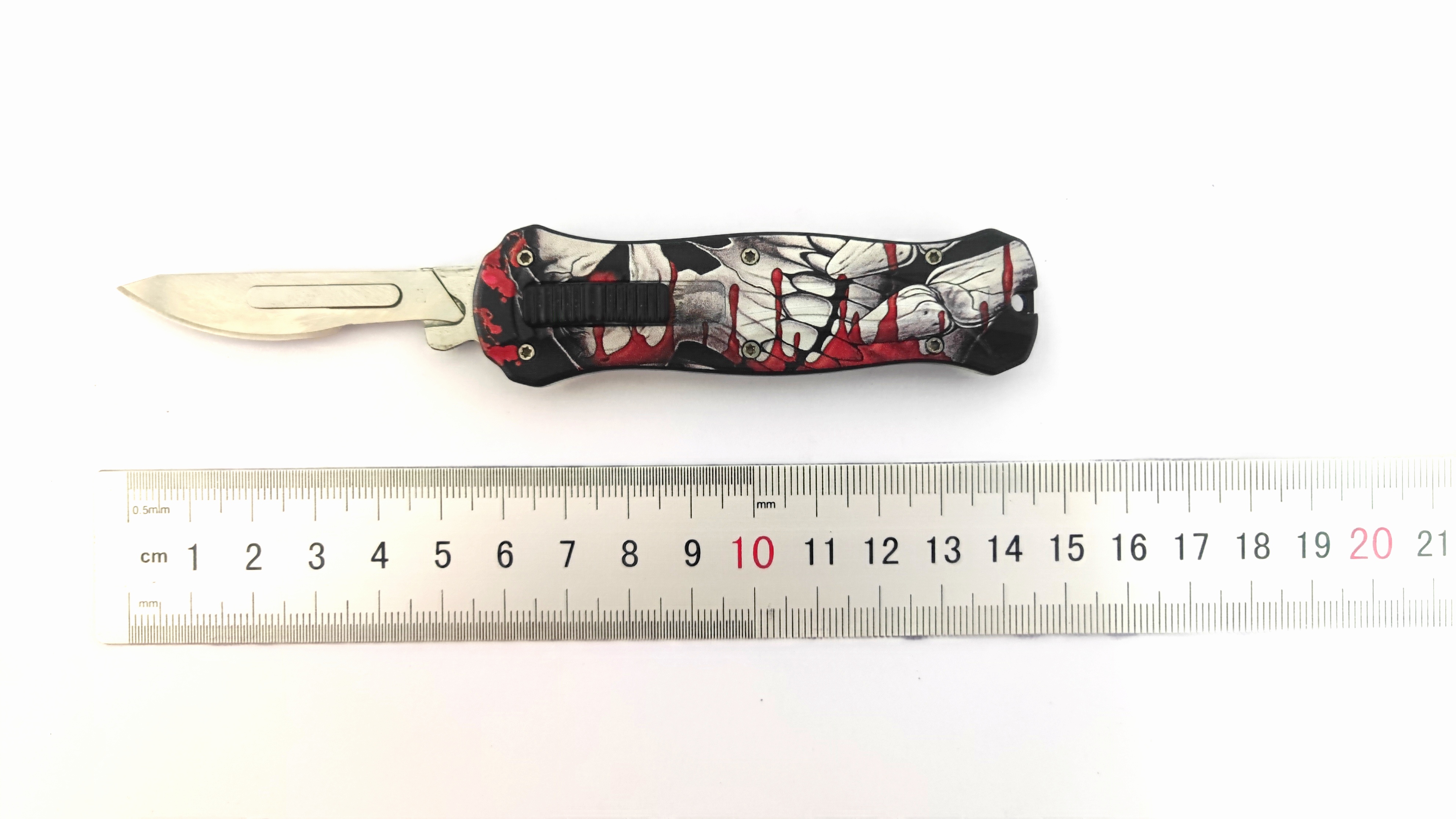 Portable Multiple Use #24 Blade Automatic Otf Surgical Bistoury Scalpel Knife for Sale
