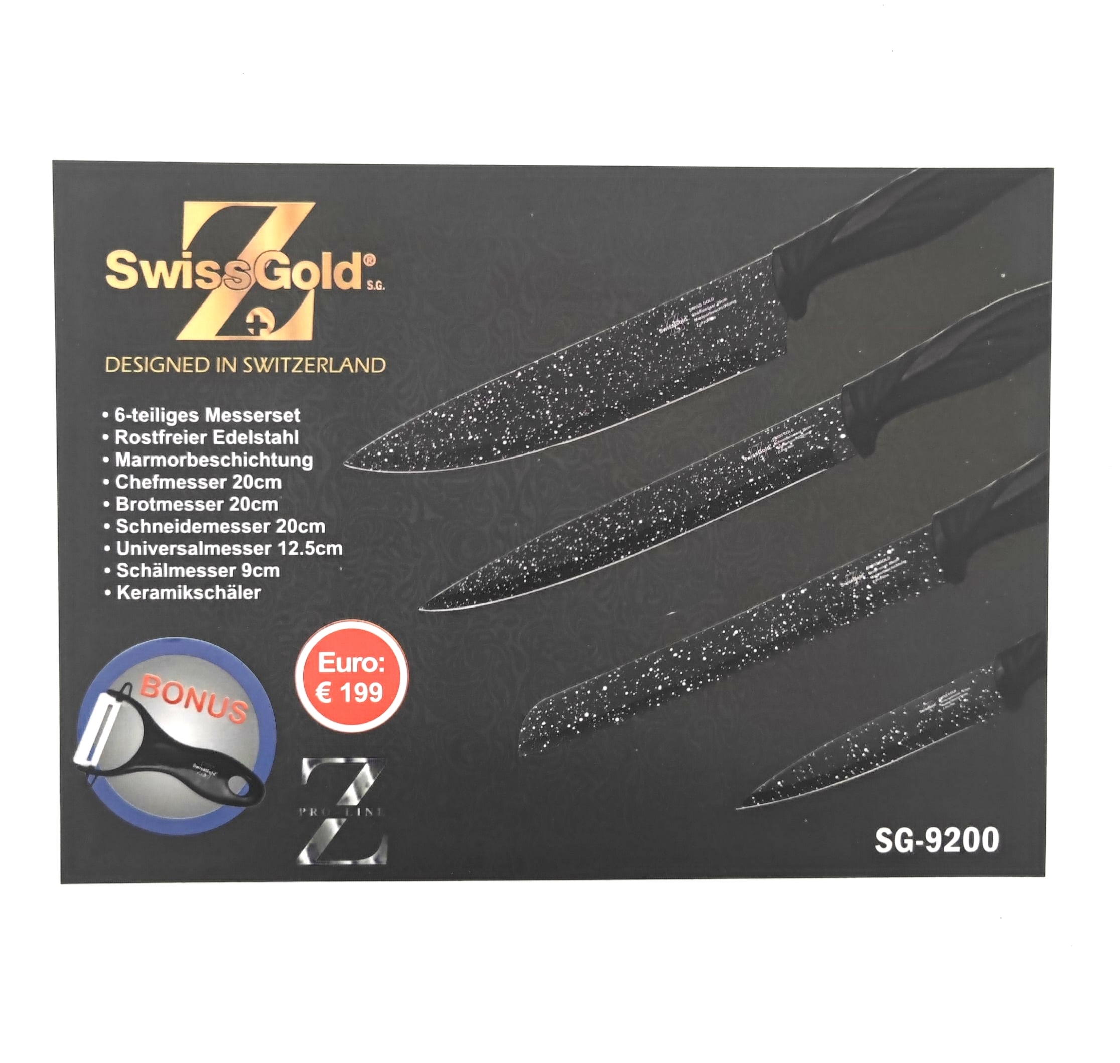 Chinese Wholesale Best Factory Price 6 Pieces Kitchenware Stainless Steel Kitchen Knife Set