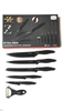 Chinese Wholesale Best Factory Price 6 Pieces Kitchenware Stainless Steel Kitchen Knife Set