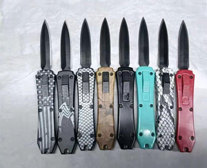 Auto Pocket Mini Micro Automatic Knife Switchblade Hunting Otf Switchblade Sliding Knife