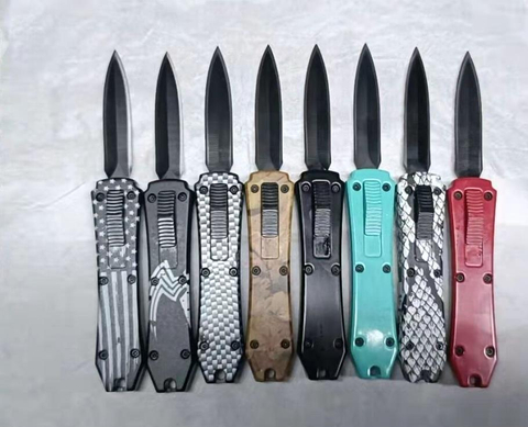 Auto Pocket Mini Micro Automatic Knife Switchblade Hunting Otf Switchblade Sliding Knife