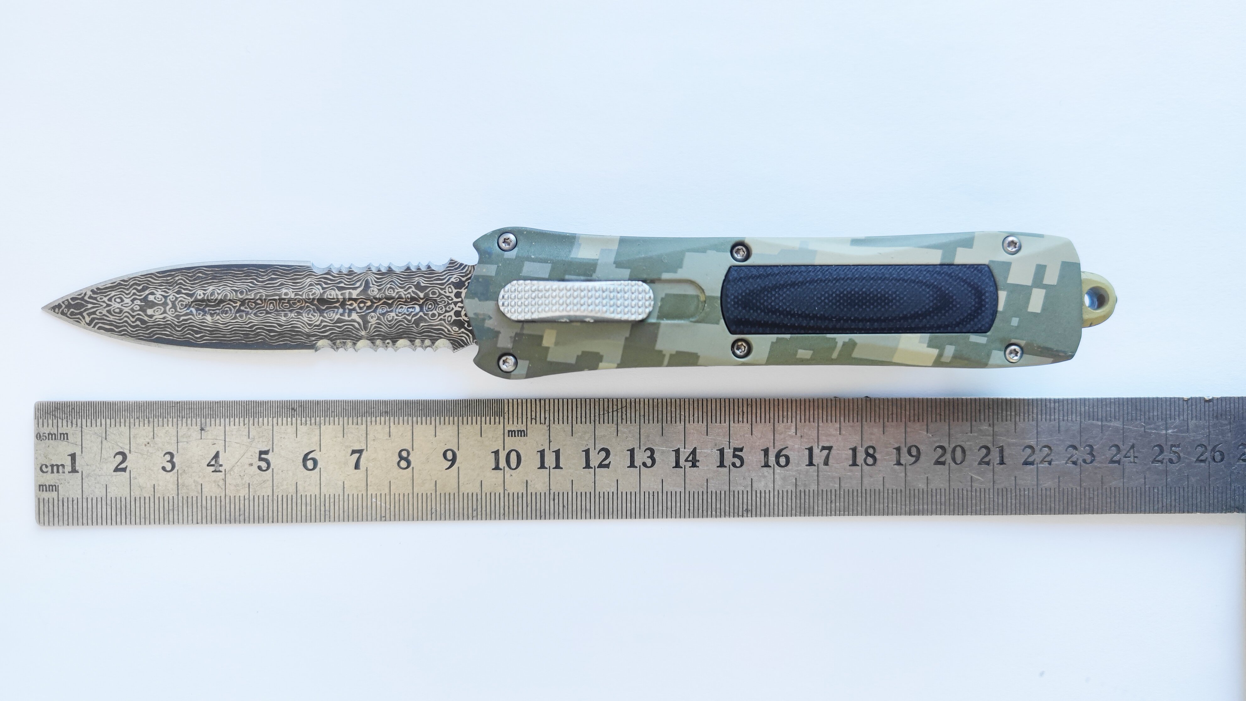 Outdoorsmen Hunters Otf-Auto Knives Tactical Pocket Knife D/E Pushbutton Ejector Tactical Combat Knife