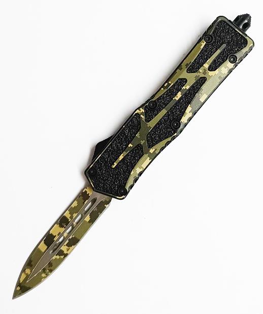 Auto Switch Blade Otf Double Action Sliding Folding Tactical Automatic Knife