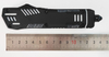 Large Sliding Dual Action Knife Serrated Edge Otf Automatic Knife