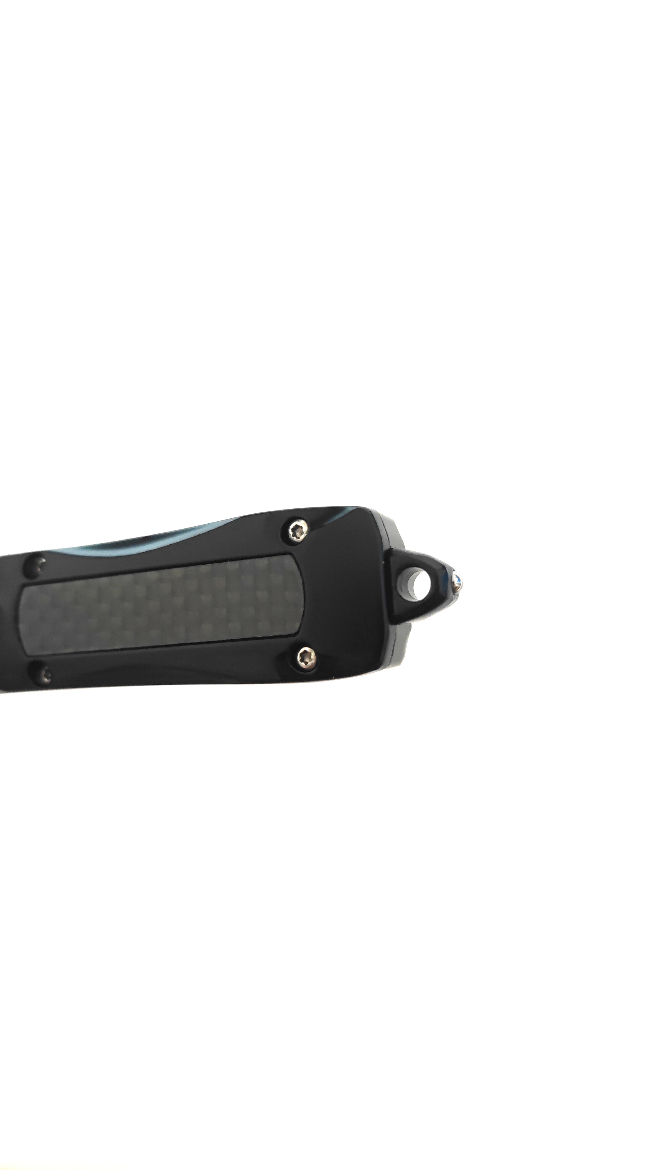 Factory Price Carbon Fiber Handle Hunting Sliding Large Self Defense Otf Auto Wholesale Automatic Knife