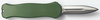 Zinc Aluminum Alloy Handle Mini Automatic Auto-Otf Knife Switchblade Pocket Sliding Knife