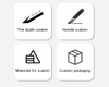 China Factory Price Outdoorsmen Hunters Hunting Otf Auto Automatic Gear Compact Double Action Knife