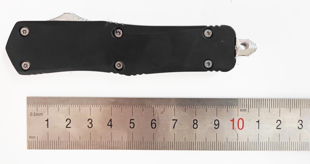 Double Action Tactical Hunting Knife Otf Folding Switchblade Automatic Sliding Knives