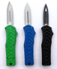 Dual Action Switchblade Knives Pocket Double Sided Knife Mini Compact Otf Automatic Knife