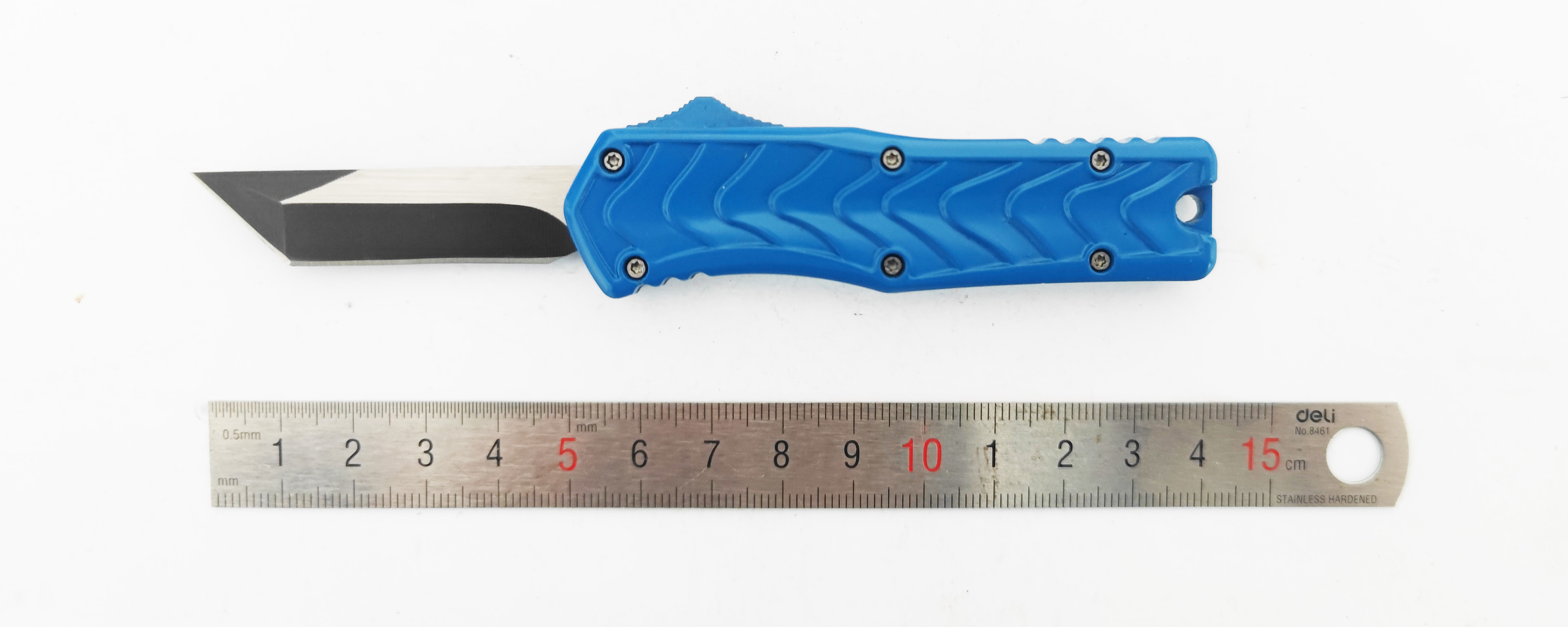 Dual Action Switchblade Knives Pocket Double Sided Knife Mini Compact Otf Automatic Knife