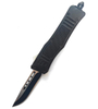 Camping Hiking Outdoor Pushbutton Sliding Switchblade Automatic Double Action Foldable Otf Knife