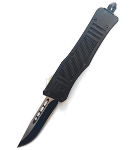 Camping Hiking Outdoor Pushbutton Sliding Switchblade Automatic Double Action Foldable Otf Knife